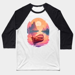 Sunset Serenade, Ninh Binh Baseball T-Shirt